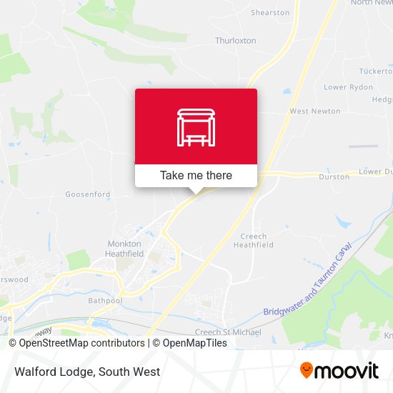 Walford Lodge map