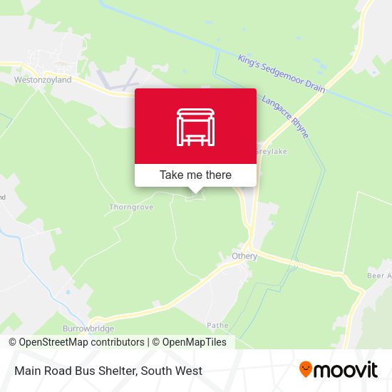 Main Road Bus Shelter map