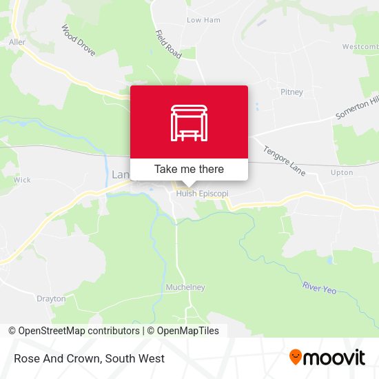 Rose And Crown map