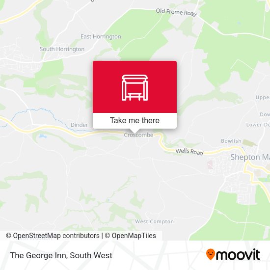 The George Inn map