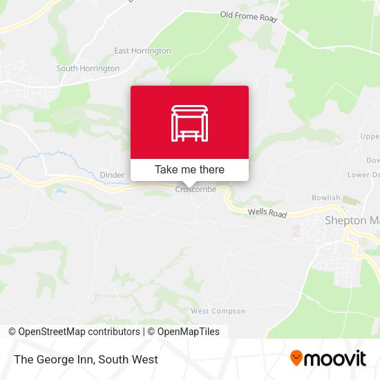The George Inn map