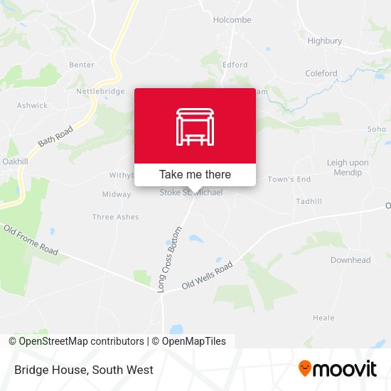 Bridge House map