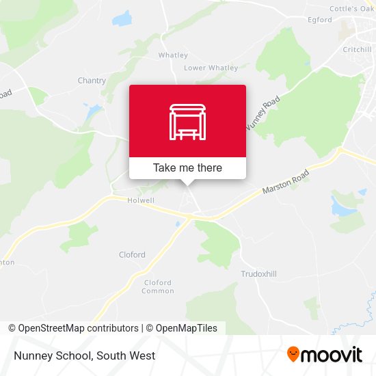Nunney School map