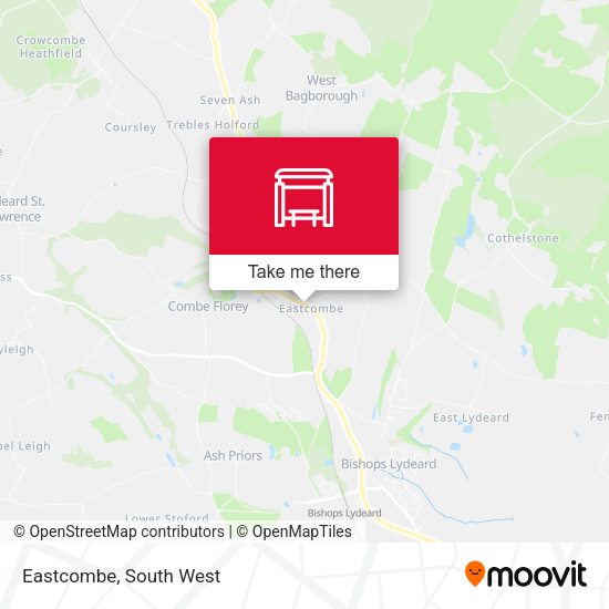 Eastcombe map