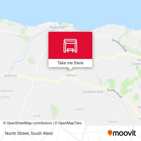 North Street map