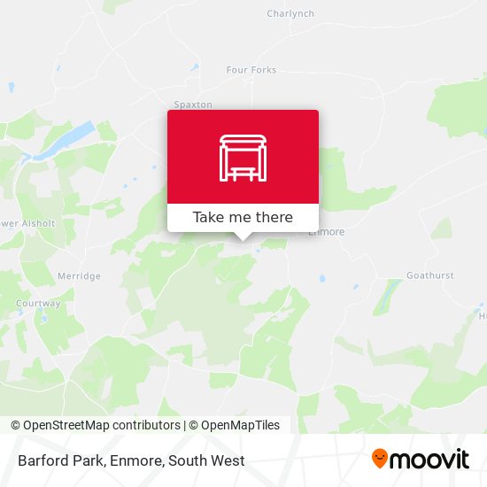 Barford Park, Enmore map