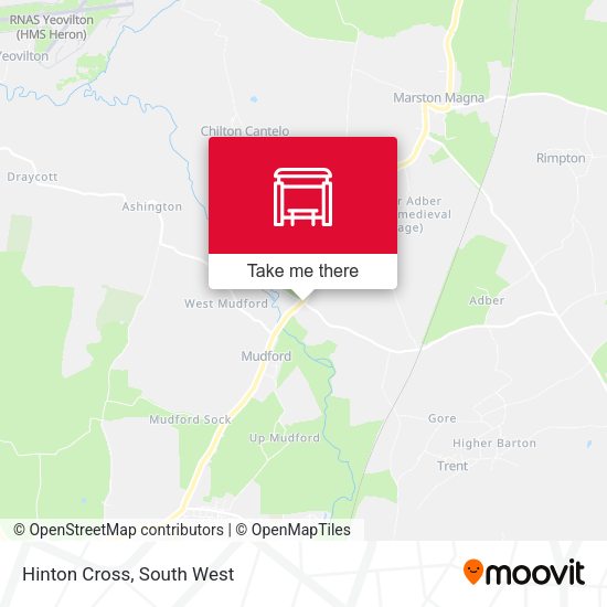 Hinton Cross map
