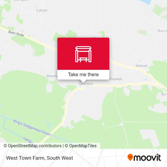 West Town Farm map