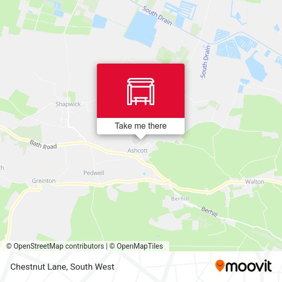 Chestnut Lane map