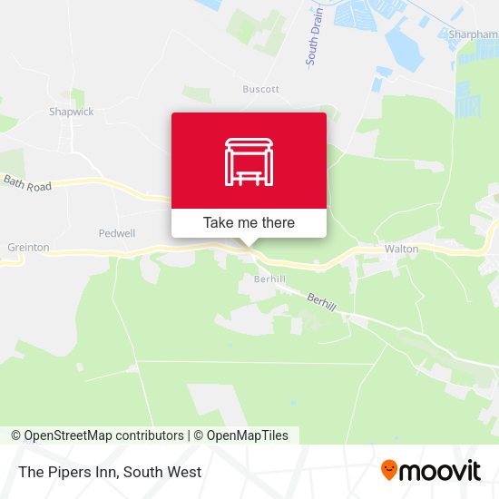 The Pipers Inn map