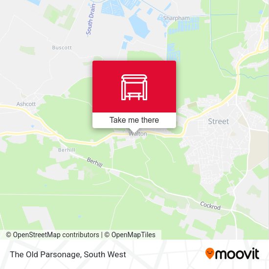 The Old Parsonage map