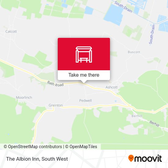 The Albion Inn map