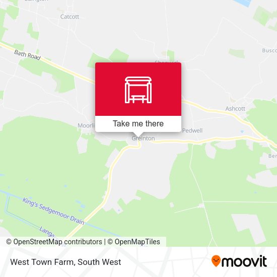 West Town Farm map