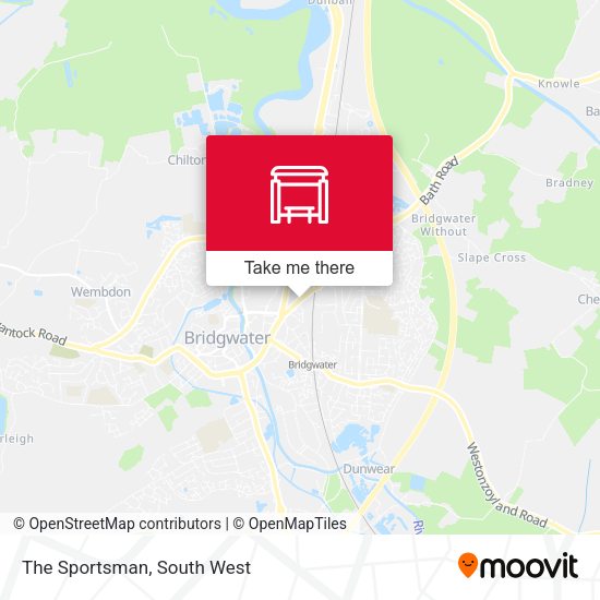 The Sportsman map