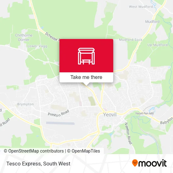 Tesco Express map