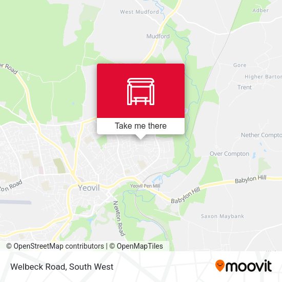 Welbeck Road map