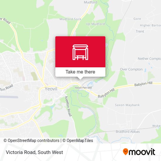 Victoria Road map