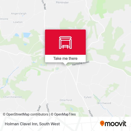 Holman Clavel Inn map