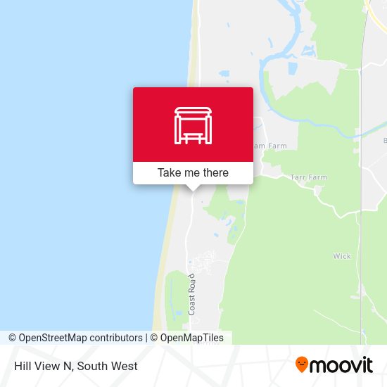 Hill View N map
