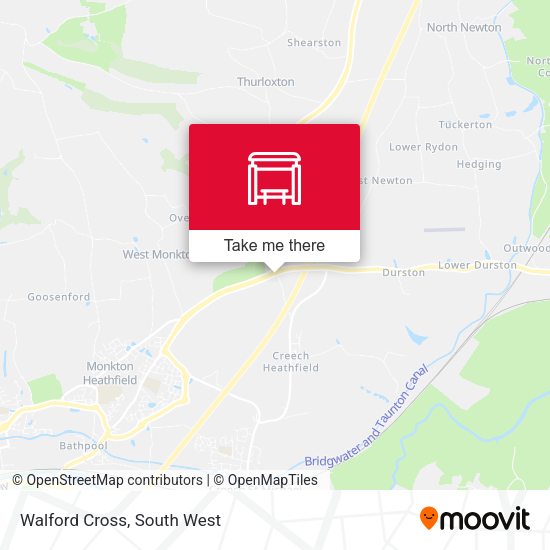 Walford Cross map