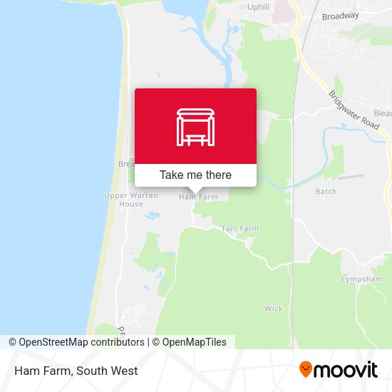 Ham Farm map