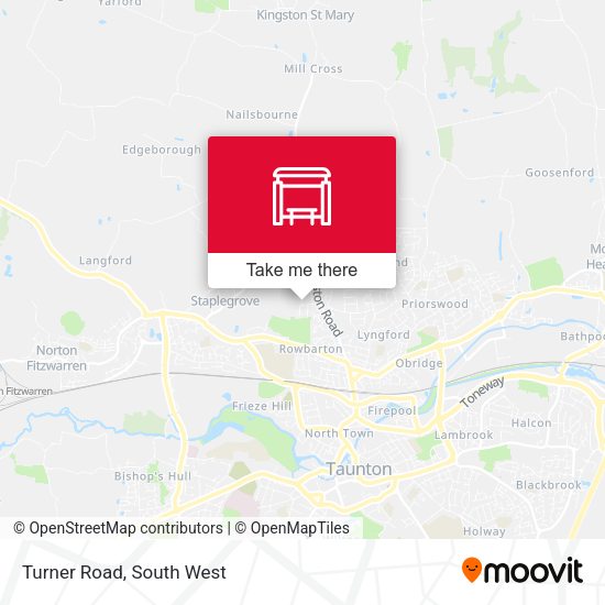 Turner Road map