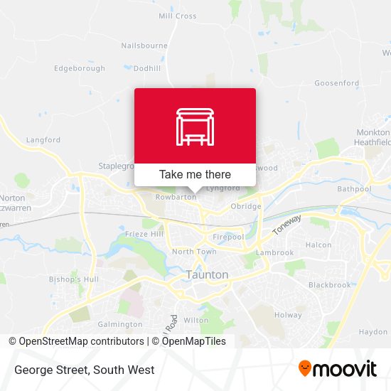 George Street map