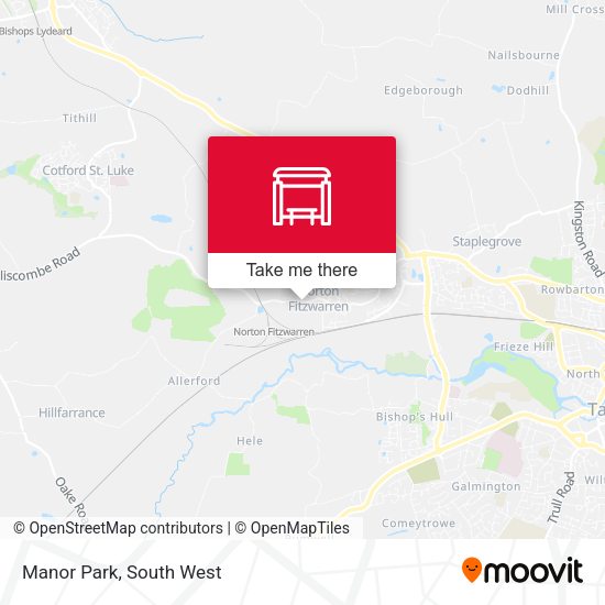 Manor Park map