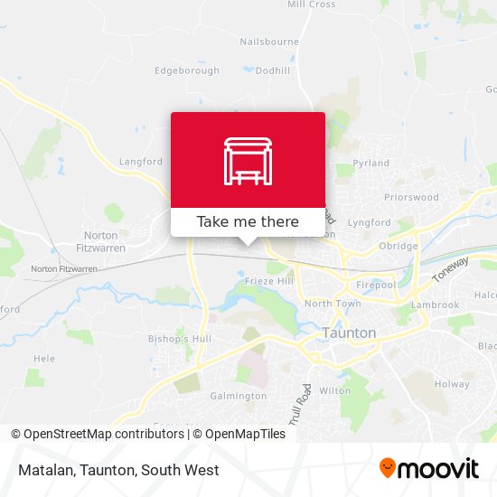 Matalan, Taunton map