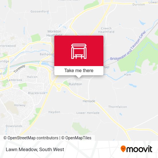 Lawn Meadow map