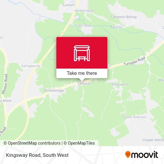 Kingsway Road map