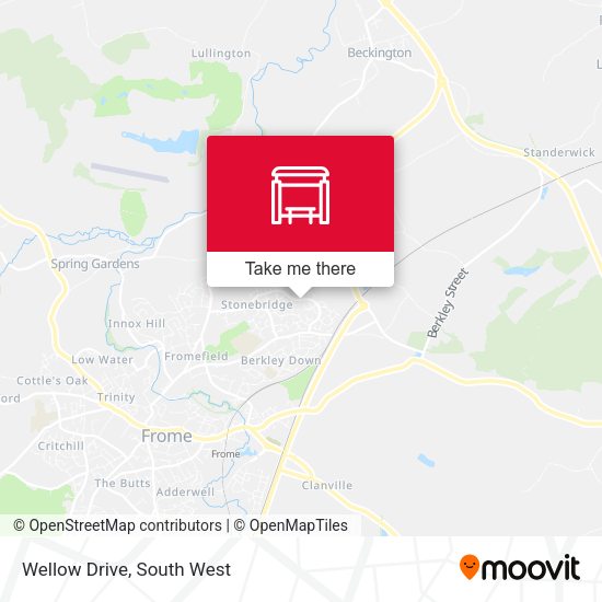 Wellow Drive map