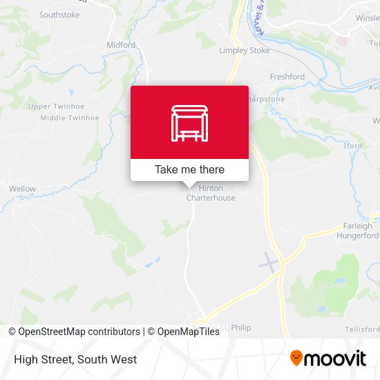 High Street map