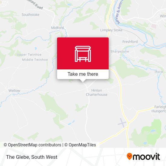 The Glebe map