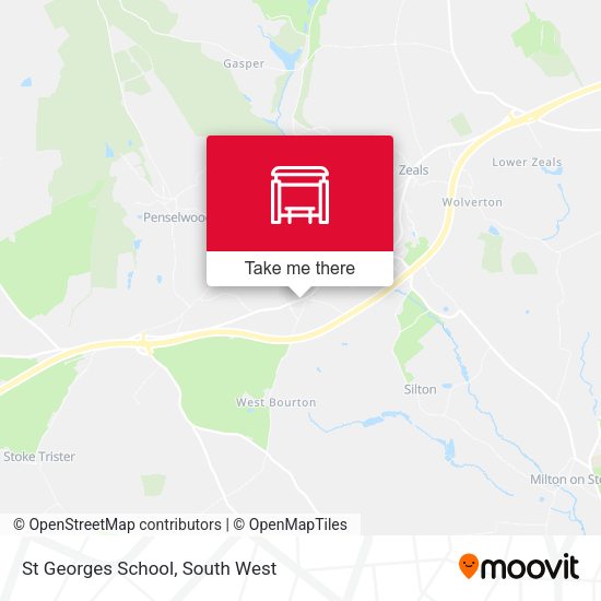 St Georges School map