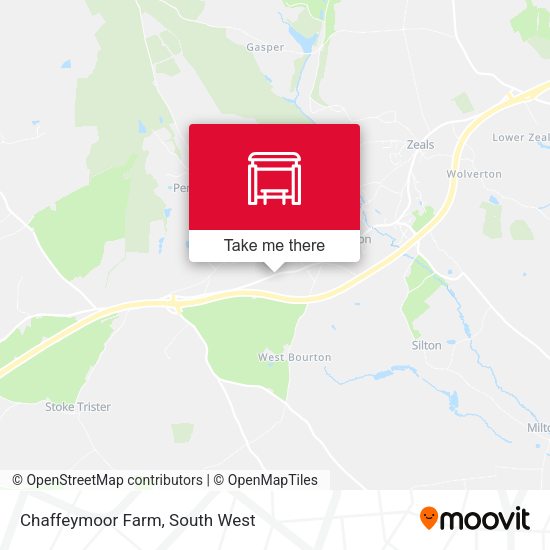Chaffeymoor Farm map