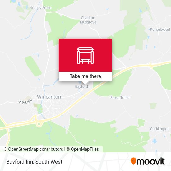 Bayford Inn map