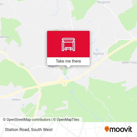 Station Road map