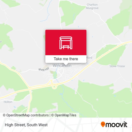 High Street map