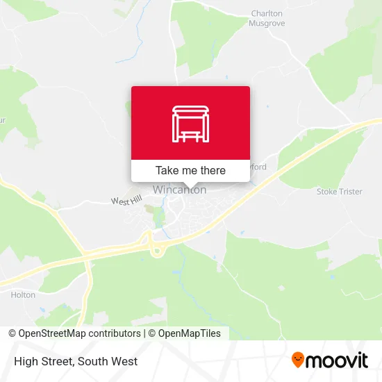 High Street map