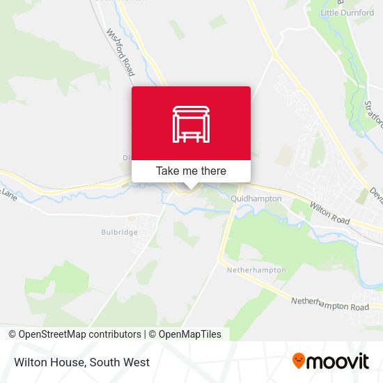 Wilton House map