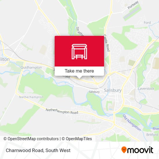 Charnwood Road map