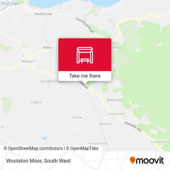 Woolston Moor map