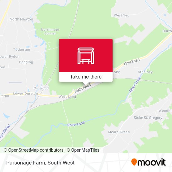 Parsonage Farm map