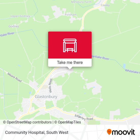 Community Hospital map