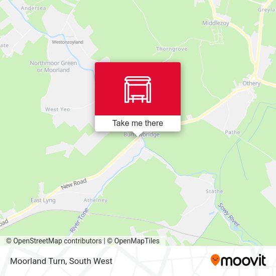 Moorland Turn map