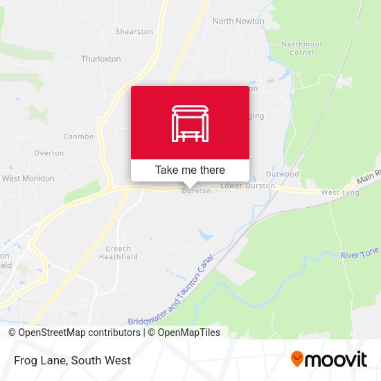 Frog Lane map