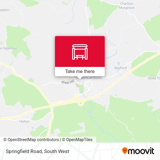 Springfield Road map