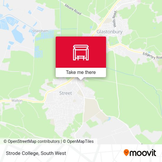 Strode College map
