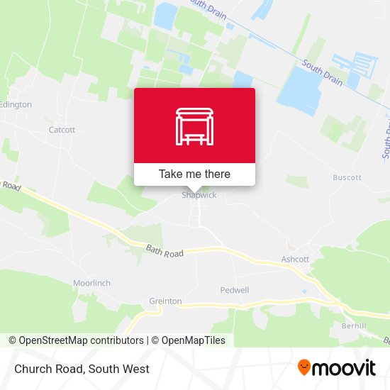 Church Road map
